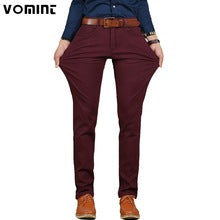 VOMINT Mens Casual Pant High Stretch Elastic Fabric Skinny