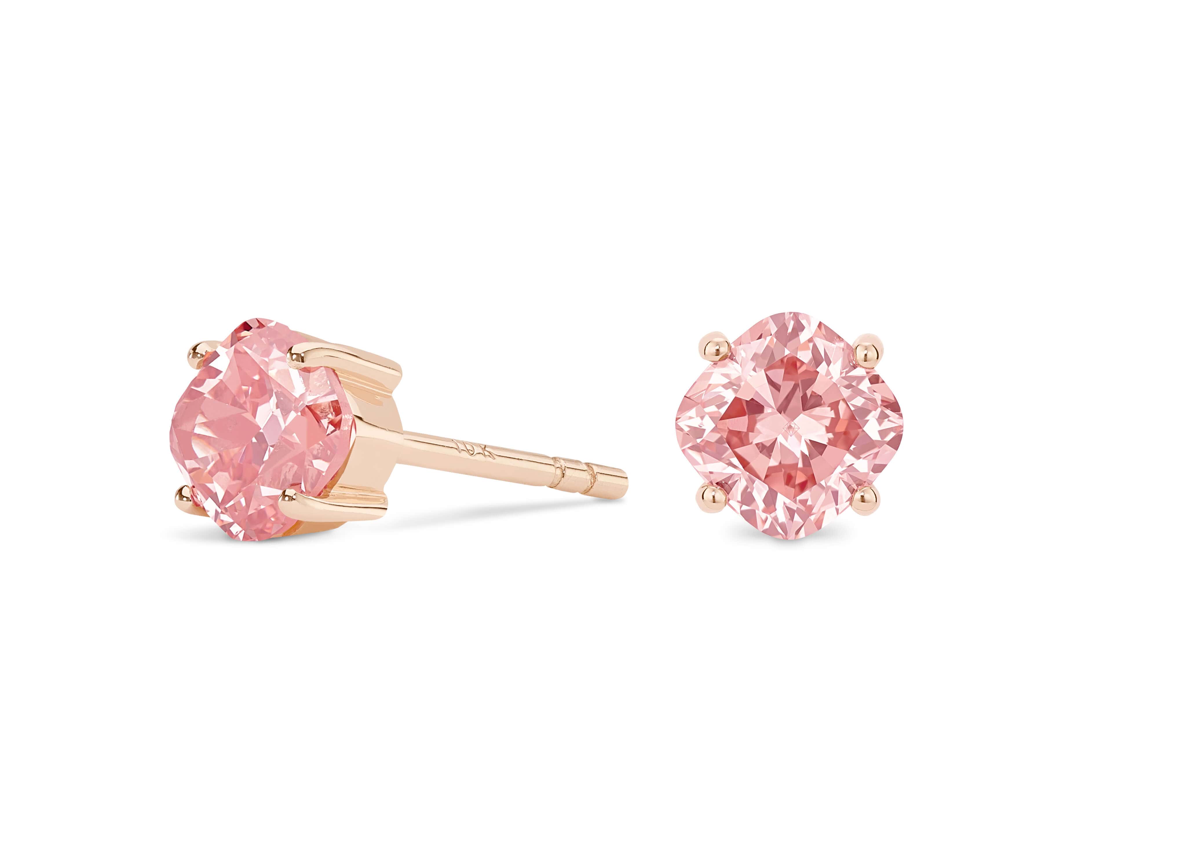 Lab-Grown Diamond 1 ½Ct. Tw. Cushion Cut Studs