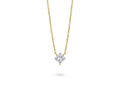 Lab-Grown Diamond 1ct. Princess Cut 14k Gold Pendant
