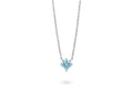 Lab-Grown Diamond 1ct. Princess Cut 14k Gold Pendant