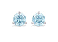 Lab-Grown Diamond 2ct. Tw. Round Brilliant Solitaire 14k Gold Studs