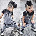 2pcs Newborn Toddler Infant Kids T-shirt Tops Pants Outfits