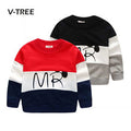 V-TREE 2016 designer sweatshirt cotton t shirt for cartoon