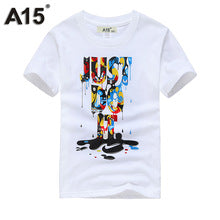 A15 Boy t Shirts for Children Cotton Summer 3D Short Sleeve