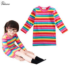 pudcoco Summer Spring Long Sleeve Kids Girls T shirt