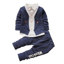 BibiCola Spring Baby Boy Clothing Set Toddler 2pcs Clothes