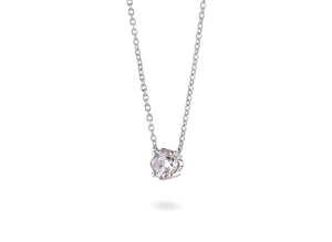 Lab-Grown Diamond 1ct. Cushion Cut Gold Pendant